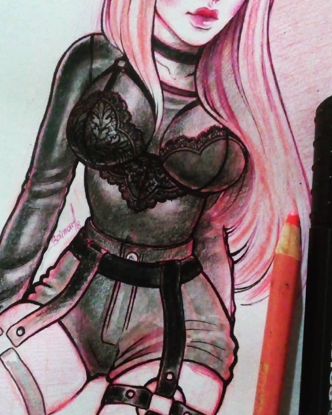 Untitled illustration #3 by Zoimar Lezama